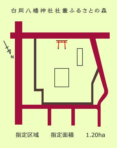 白岡八幡神社社叢ふるさとの森