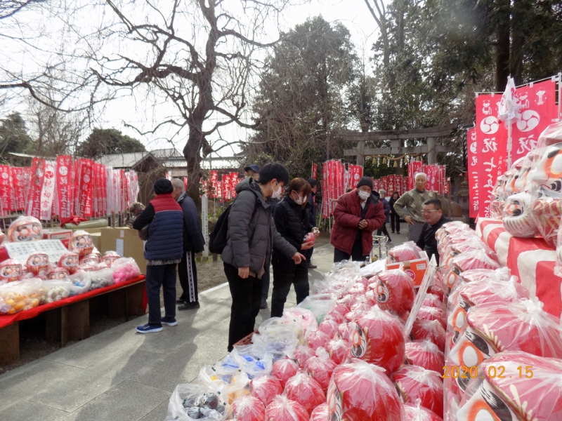 祈年祭のようす