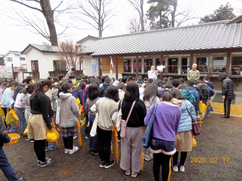 祈年祭のようす