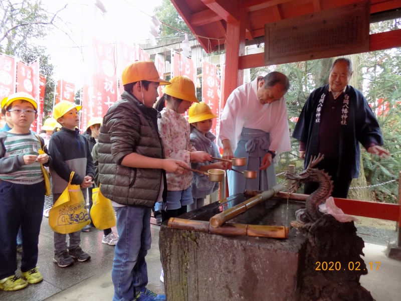 祈年祭のようす