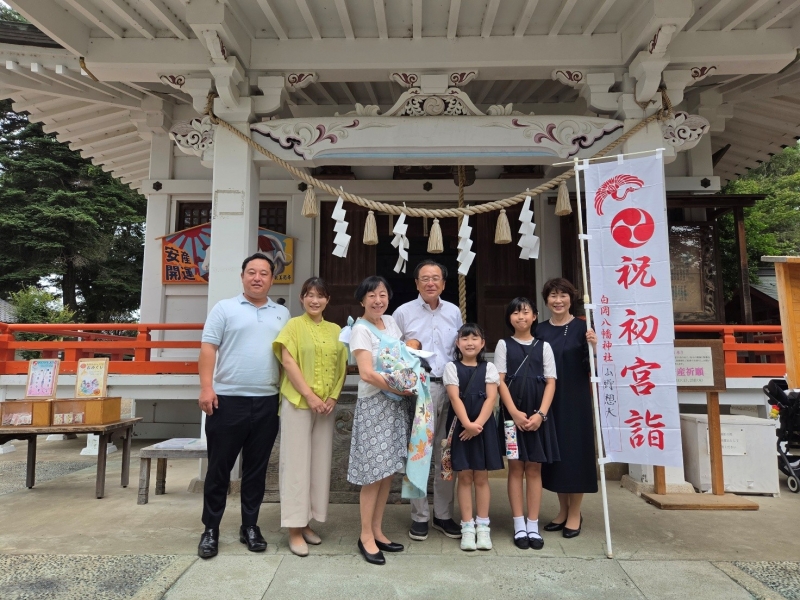 お宮参り1
